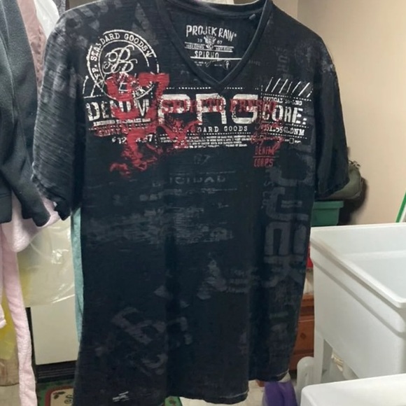 projek raw shirt